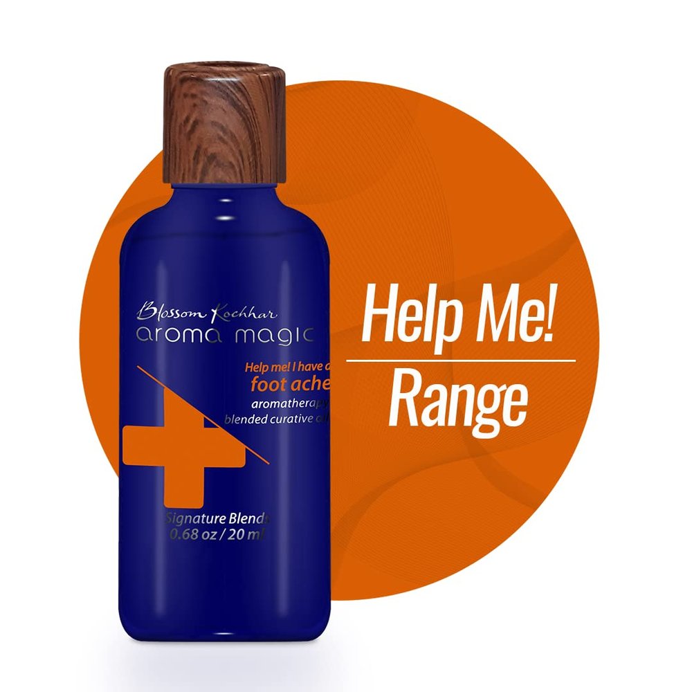 Aroma Magic Foot Ache Curative Oil | with blend of Valeriana, tangerine, & clary sage essential oils, that relieves foot ache & replenishes skin ? 20ml