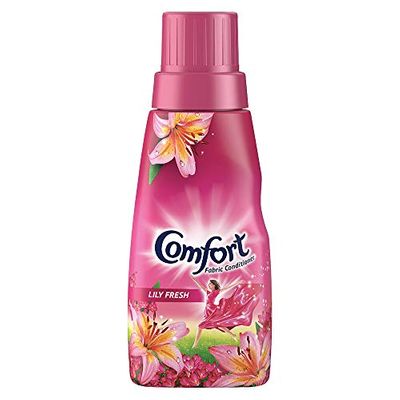 Comfort Fabric Conditioner Lily Fresh Pink Liquid ,220Ml