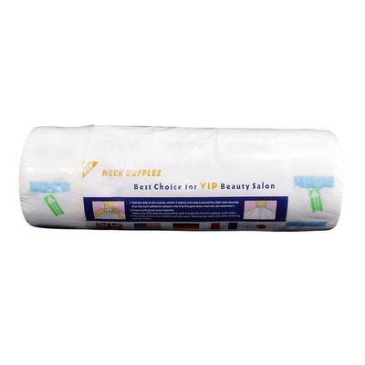 ClubComfort Pro Disposable Neck Ruffle Roll Paper Strip Tissue for Salon Beauty Barbers, Blue