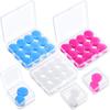 21 Pairs Ear Plugs for Sleeping Soft Reusable Moldable Silicone Earplugs Noise Cancelling Earplugs, Sound Blocking,Ear Plugs with Case for Swimming, Concert,Airplane(Blue,White, Pink) view 1