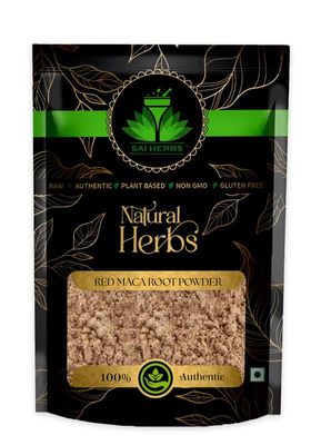 SAI HERBS Red Macaroot Extract Churan - For Muscles Mass - Fitness - Immunity Booster - Pure & Natural (50 Grams)