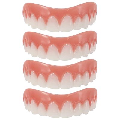 MYADDICTION Silicone Smiling Braces Upper False Teeth Veneers Cosmetic Tooth Cover Health & Beauty | Oral Care | Whitening