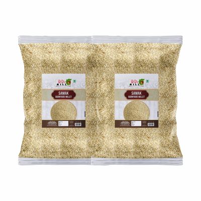Diwali Sale Vrat/Upwas Khichdi Chawal/Fast Porridge/Samak Millet|Barnyard Millet/Fast Rice Rich In Iron And Zinc-480g(240g*2Pkt) Great Indian Festival
