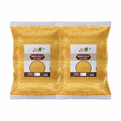 Diwali Sale Broken Makka/Flint Corn/Maize|Makkah"Queen of Cereals"Daliya|Porridge|Khichdi-3960g(1980g*2Pkt) Great Indian Festival