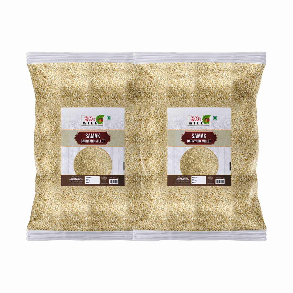 Diwali Sale Vrat/Upwas Khichdi Chawal/Fast Porridge/Samak Millet|Barnyard Millet/Fast Rice Rich In Iron And Zinc-1960g(980g*2Pkt) Great Indian Festival