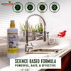 Ecomoms Dishwash,Eco Friendly | Biodegradable | Kids Skin Pet Friendly | Dishwashing Gel Liquid - 500ml view 3