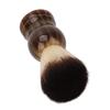 Shaving Brush, Lightweight Synthetic Bristles Fast Dry Removes Residue Beard Duster Brush Curved Handle for Home for Male view 1