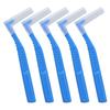 Fdit 5Pcs L Shaped Interdental Brushes to Effectively Plaque and Remove Braces Suitable for Dental Care (Blue) view 1