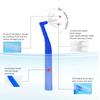 Fdit 5Pcs L Shaped Interdental Brushes to Effectively Plaque and Remove Braces Suitable for Dental Care (Blue) view 4