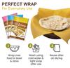 Embuer Reusable Roti Wrap - 12 Pcs (Blue) and Kitchen Cleaning Roll - 80 Pulls | Eco-Friendly, Reusable and Washable Roti Wrap and Kitchen Cleaning Rolls, Keep Food Fresh, Odourless, Hygienic view 3