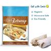 Embuer Reusable Roti Wrap - 12 Pcs (Blue) and Kitchen Cleaning Roll - 80 Pulls | Eco-Friendly, Reusable and Washable Roti Wrap and Kitchen Cleaning Rolls, Keep Food Fresh, Odourless, Hygienic view 4