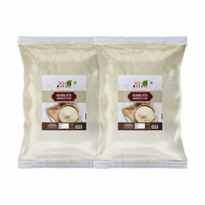 90's MILL Diwali Sale Amaranth/Amarnath Millet Flour/Rajgira/Ramdana/Chola Atta Kingseed Atta Rich In Protein(980 Grams*2Pkt) Great Indian Festival