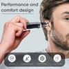 Nityasiddh Painless Ear and Nose Hair Trimmer, Electric Nose Hair Shaver, Portable Facial Hair Clippers for Men and Women, Nose Hair Remover,Nose Hair Trimmer, Black view 2