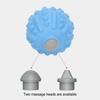 Spiky Massage Hard Ball, Sports Training Fascia Ball Noiseless Wear-Resistant Lightweight Comfortable Muscles Anti-Fatigue for Plantar Fasciitis Sports (Blue) view 2