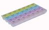 Ezyfit Weekly 7 Days Pill Organizer Case 28 Compartments, 4 Times/Day Slot, Weekly Doses Container Boxes, Medicine Holder (Pack of 1) view 2