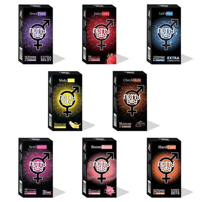 NOTTY BOY Condom Set of 80pcs With 8 different types