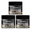 GABANA Natural Activated Coconut Charcoal Teeth Whitening Powder for Men and Women (Pack of 3, Each 50 gram)|Enamel Safe Oral Care for Effective Teeth Whitener Charcoal Powder for Teeth Whitening| view 1