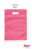 Krupa Enterprise 10x14(inch) Size D-Cut Cloth Carry Handle Shopping Daily Use Gift Completely Eco Friendly Bag Pack of 25 Piece (Pink) view 2