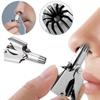 XieXie Nose Hair Trimmer, Manual Nose Hair Remover Without Batteries, With 12 Double-Edged Blades, Painless, Waterproof, Easy To Clean And Carry, Non Electrical view 2