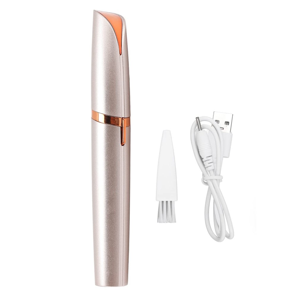 Eyebrow Trimmer Electric USB Charging Face Hair Eye Brow Remover Portable for Men Women Eyebrow Hair Remover
