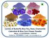 A D Food & Herbs Combo of Butterfly Pea/Rose/Blue Corn/Chamomile/Calendula Flower Powder Aromatic Edible for Homemade Lattes,Tea Blends,Bath Salts,Face packs & Body packs (250 GMS x Pack of 5) view 2