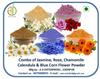 A D Food & Herbs Combo of Jasmine/Rose/Blue Corn/Chamomile/Calendula Flower Powder Aromatic Edible for Homemade Lattes,Tea Blends,Bath Salts,Face packs & Body packs (250 GMS x Pack of 5) view 2