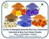 A D Food & Herbs Combo of Butterfly Pea/Marigold/Blue Corn/Chamomile/Calendula Flower Powder Aromatic Edible for Homemade Lattes,Tea Blends,Bath Salts,Face & Body packs (100 GMS x Pack of 5) view 2