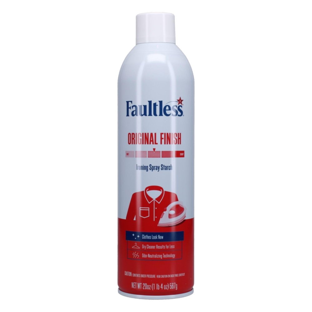 Faultless Instant fabric stiffener spray for clothes | Wrinkle free instantly | Linen Clothes & Sarees | For All Types Of Clothes | Pack of 01 |