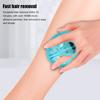 Exfoliator Hair Eraser, Pain Free Physical Hair Eraser Legs Nano for Family (Blue) view 3