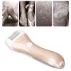 Electric Foot File, Waterproof Portable Electronic Foot Pedicures Kits Feet Care 1200mAh Rechargeable with 2 Roller Heads for Dry Skin (Champagne) view 2