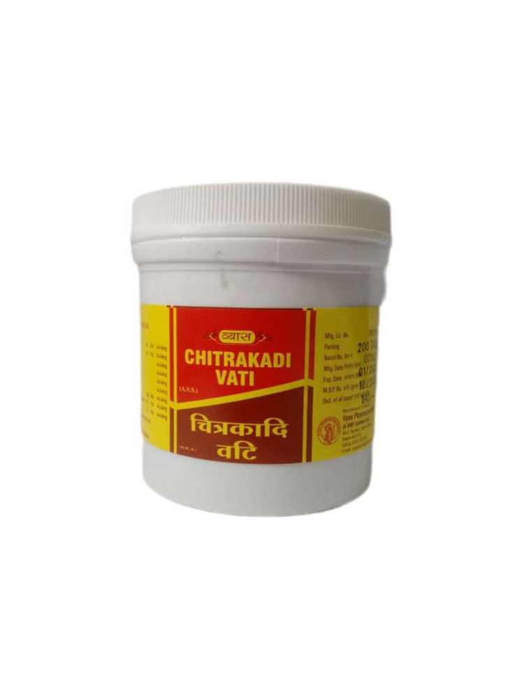 VYAS CHITRAKADI VATI - 200 TAB (PACK OF 2)