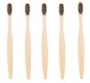 Aree Happy Mouth Happy Earth Slim Bamboo manual Toothbrushes (Pack of 5) view 1