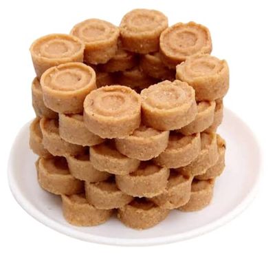 SR Foods South Indian Special Jaggery Coconut Round Burfi, 30 Pcs | Coconut Barfi | Nariyal Barfi | Thengai Burfi