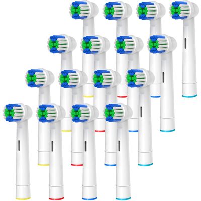 GENKENT Replacement Toothbrush Heads Compatible with Oral B Replacement Heads, Professional Electric Toothbrush Heads, Replacement Toothbrush Heads for Pro 500/1000/1500/3000/3757/5000/7000/7500/8000
