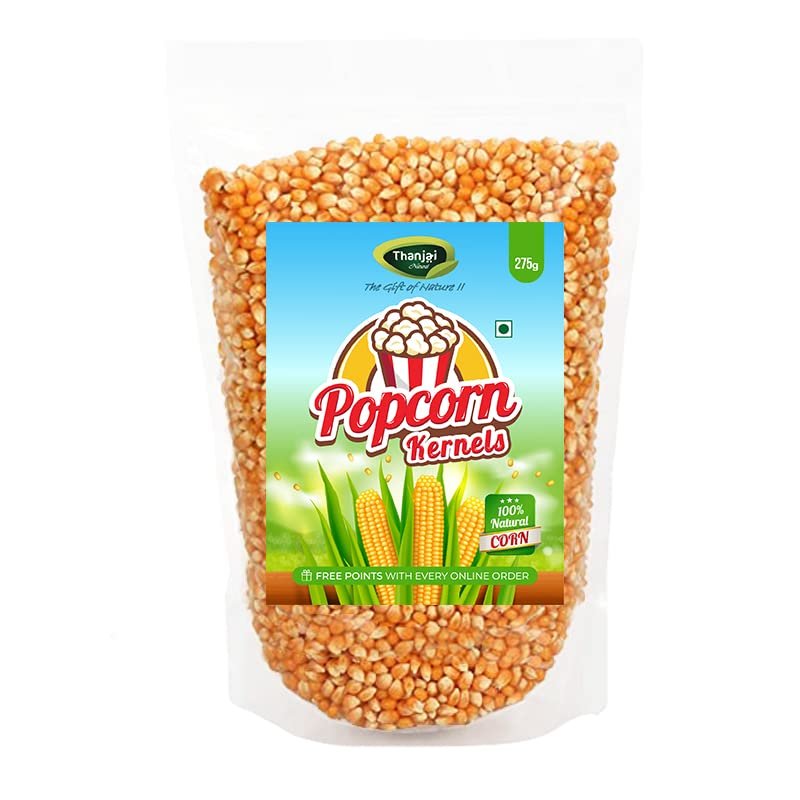 Thanjai Natural 500g Popcorn Kernels Unpopped Popcorn Seeds |Original Makkai Seeds | 1st Quality