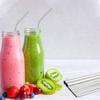 Baraky Stainless Steel Straws for Drinking with Brushes (1 Bent + 1 Straight + 1 Brushes) Set of 3 view 4
