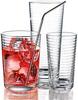 Baraky Stainless Steel Straws for Drinking with Brushes Pack of 10 Pieces (4 Bent + 4 Straight + 2 Brushes), Silver view 2