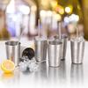 BarakyStainless Steel Straws for Drinking with Brushes (1 Bent + 1 Straight + 1 Brushes) (4 Straight + 1 Brushes) view 3