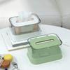 GAH Automatic Lifting Facial Tissue Box Transparent for Bedrooms Countertops view 3