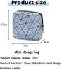 Firstdemand New Girl Women Sanitary Napkins Organizer Sanitary Napkins Pads Pouch Carrying Easy Bag Small Articles Gather Pouch Case Sanitary Napkin Zipper Bag (Light Blue) view 2