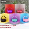 Lifelong Silicone Scalp Massager Shampoo Brush with Body Scrubber | Soft Silicone Hair Scrubber for washing hair, Scalp Brush for Hair Growth & Dandruff Treatment |Wet Dry Hair Massager for All Hair Types of Women(Baby Pink, LLM684) view 4