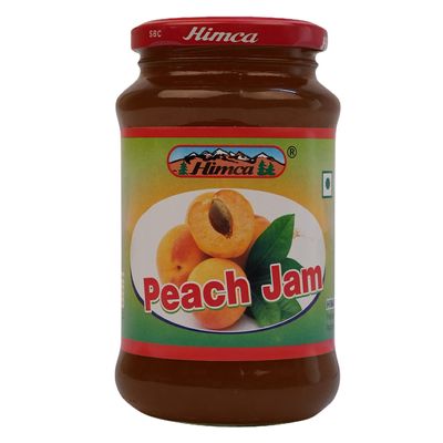 HIMALAYA FRUIT PRODUCTS HANDMADE PEACH JAM 500GM PACK OF -1