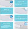 Tensifree Mid Super Soft Disposable Underpads with Sticking Tape, 6x9 cm (Pack of 1) view 2