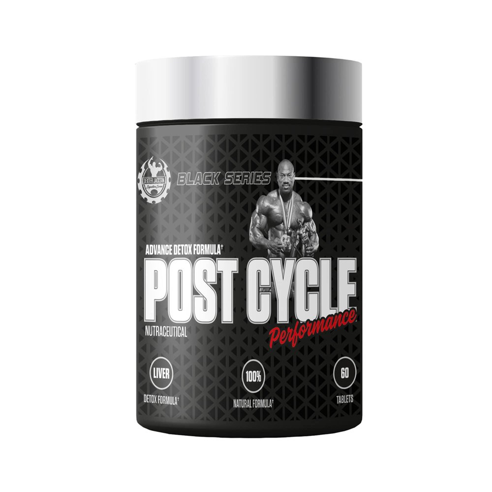 Dexter Jackson Black Series Post Cycle Performance | Advance Detox Formula| 60 Tablet