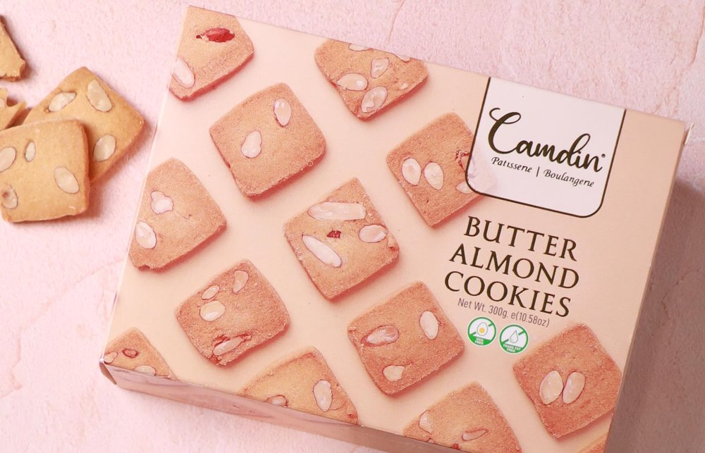 Camdin Butter Almond Cookies | 300 Gms Pack |
