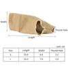 1 Pair Thumb Wrist Support Hand Brace Wrap Thumb Protector for Arthritis Tendonitis Pain Relief Khaki S view 3