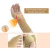 1 Pair Thumb Wrist Support Hand Brace Wrap Thumb Protector for Arthritis Tendonitis Pain Relief Khaki S view 4