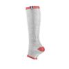 1 Pair Socks Zipper Leg Calf Sleeves Toeless for Running Hiking Climbing Driving Standing Flight Swelling Pain Relieve One Pair Grey Large view 1