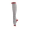 1 Pair Socks Zipper Leg Calf Sleeves Toeless for Running Hiking Climbing Driving Standing Flight Swelling Pain Relieve One Pair Grey Large view 2
