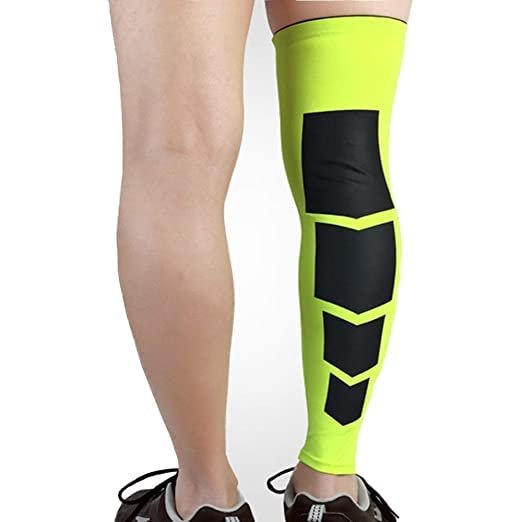 Never Quit Sports Calf Compression Sleeve for Men & Women-Instant Shin Splint Support Leg Pain Relief Circulation and Recovery Socks-Calf Sleeves for Runners Traveling Varicose Veins (XX-Large, Green)